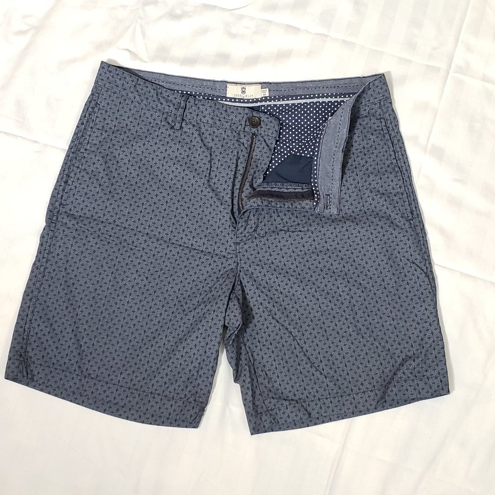 Navy Steel & Jelly Men's Shorts